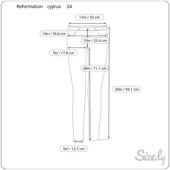 Reformation Jeans 24 Womens Cyprus Destroyed Skinny Leg High Rise Light Wash Cas - Picture 2 of 8